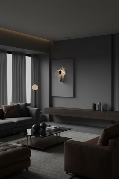 Chrome LED Wall Sconce – Modern Stainless Steel Wall Light for Bedrooms, Hallways, Staircases and Contemporary Interior Lighting