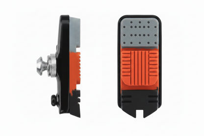Road Bike Brake Pads – Lightweight Aluminum Alloy C Brake Shoes with Durable Rubber for Reliable Cycling Performance
