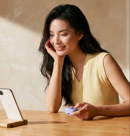 Bluetooth E-Book Page Turner – Retro Multi-Mode Remote Control for Readers, Smartphones and Tablets, Convenient Hands-Free Reading Accessory