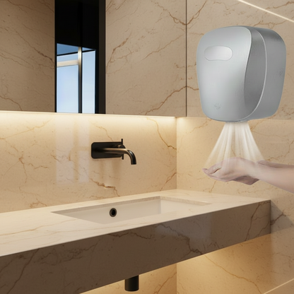 Automatic HEPA Hand Dryer – 1450W Heavy Duty Stainless Steel Air Dryer with High-Speed Drying for Commercial Bathrooms and Offices