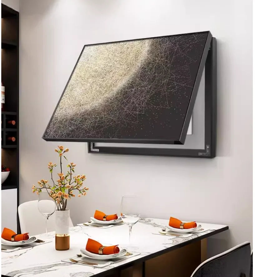 Decorative Electric Meter Box Cover – Modern Abstract Wall Art to Conceal Utility Boxes with Elegant Home Decoration