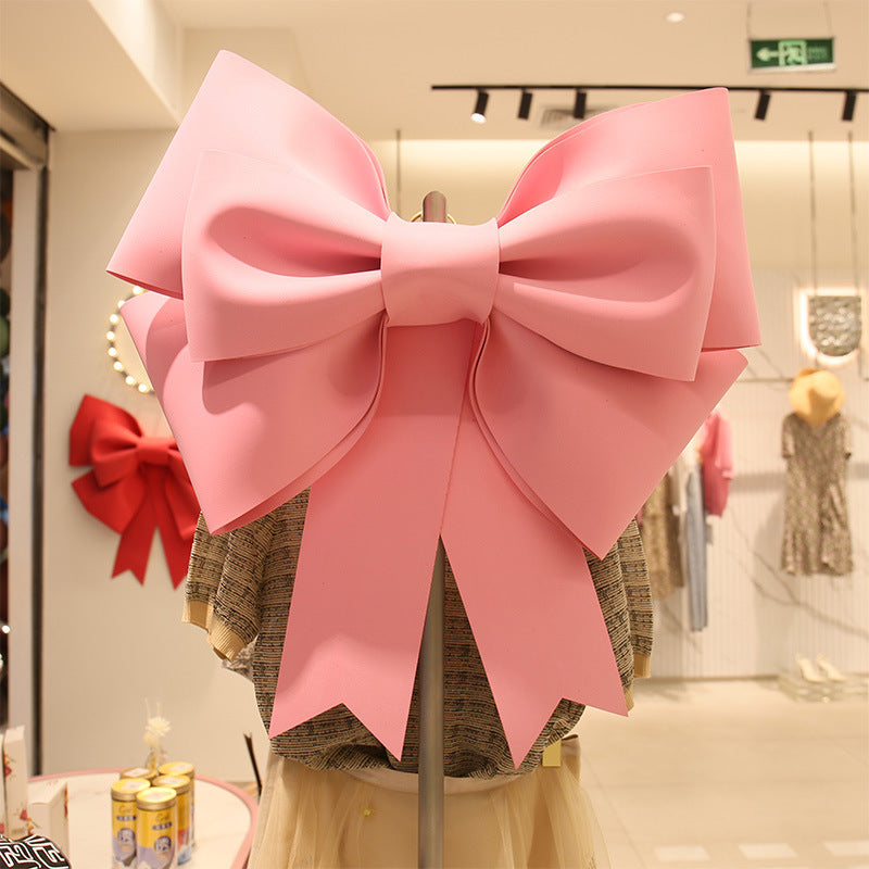 Giant Christmas Bow Kit – Oversized DIY Decoration for Trees, Front Doors, Weddings and Holiday Store Displays