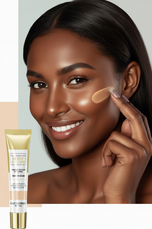 ICVC Liquid Foundation Highlighter – Full-Coverage BB Cream with Brightening Concealment for Natural Radiance, Smooth Makeup and Fresh Everyday Glow