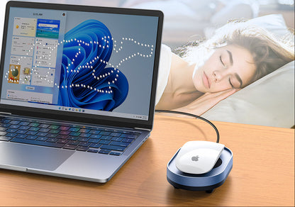 Automatic Virtual Mouse Jiggler – USB Virtual Mouse Mover with On-Off Switch to Prevent Computer Sleep, Lock Screens and Inactivity Detection