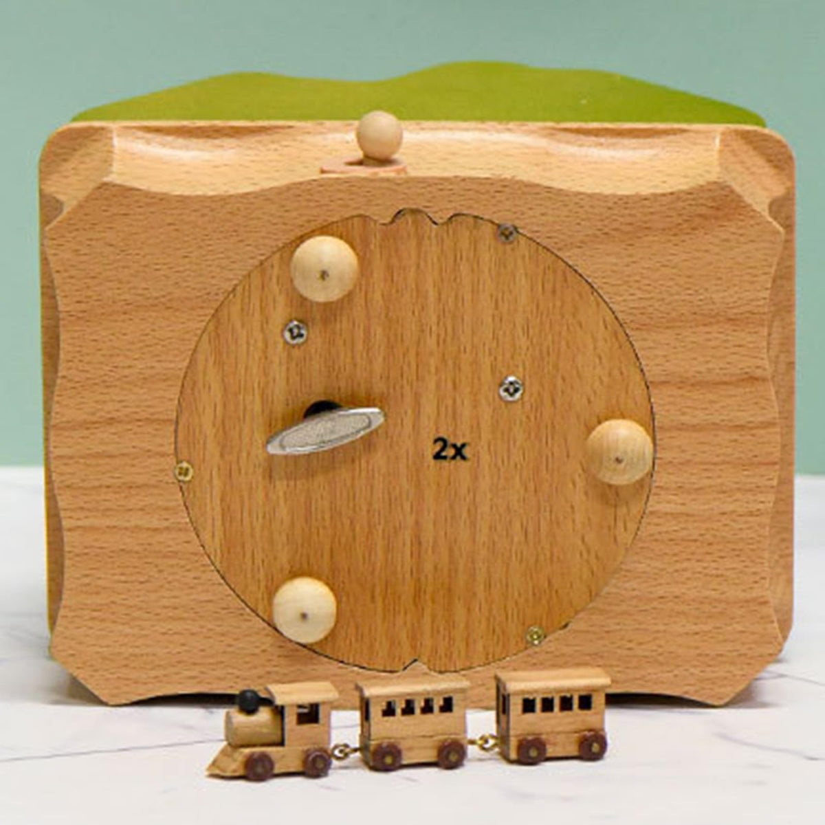 Nativity Wooden Music Box – Jesus Birth Musical Keepsake for Christmas Gifts and Holiday Home Decoration