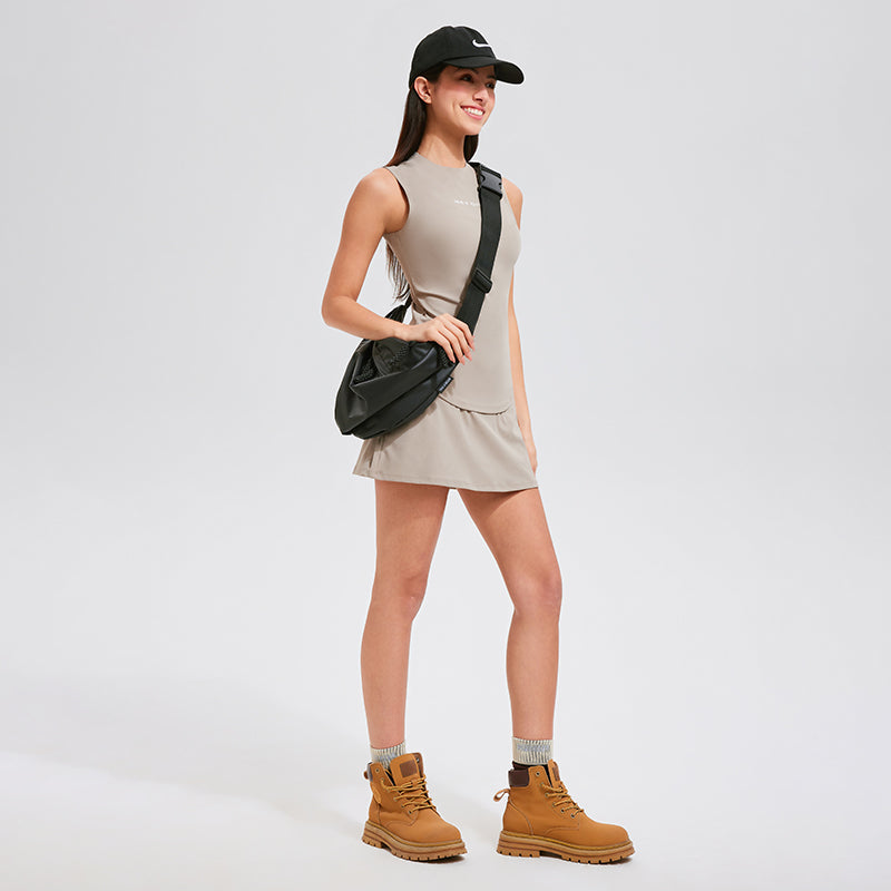 Women's Tennis Skirt Set – Two Piece Workout Outfit with Sports Top for Yoga, Golf, Gym and Active Performance