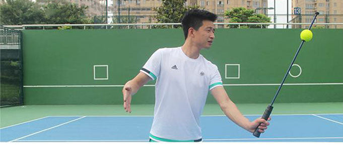 Portable Tennis Swing Trainer – Single Ball Practice Equipment for Beginners to Improve Serves, Accuracy and Stroke Technique
