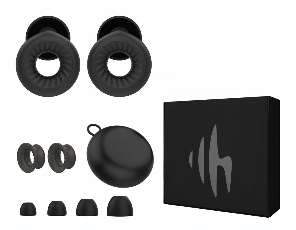 Silicone Swimming Earplugs – Reusable Noise Reducing Ear Protection for Sleep, Swimming and Travel Comfort