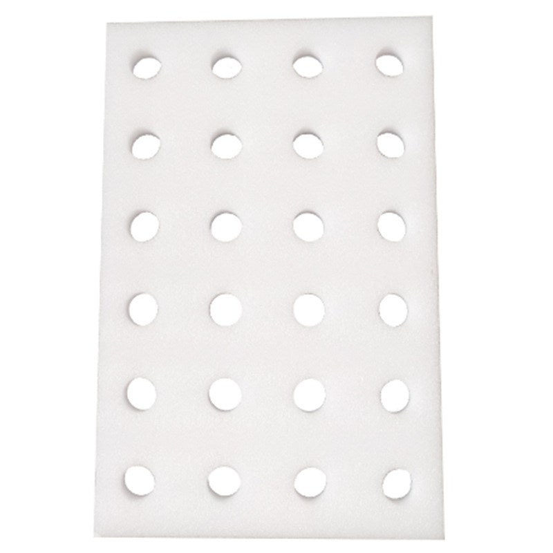 Hydroponic Planting Board – 24-Hole Floating Grow Raft for Fish Ponds, Balcony Gardens, Greenhouses, Soilless Vegetable Cultivation