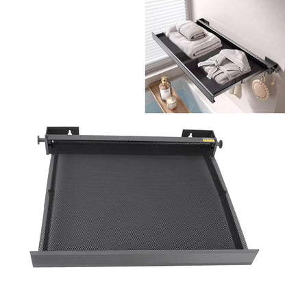 Retractable Wall Clothes Rack – Suction Cup Folding Drying Rack for Socks, Underwear and Balcony Space Saving Storage