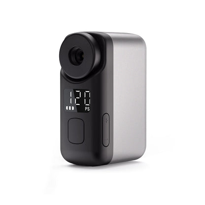 Mini Cordless Bike Tire Inflator – Portable 120PSI Electric Air Pump with Digital Screen, 450mAh Battery and Fast USB Charging