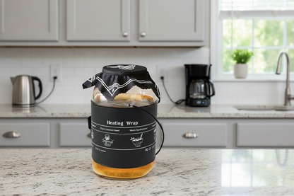 Kombucha Heating Wrap – Waterproof Fermentation Heater for Even Temperature Control and Consistent Home Brewing Results