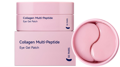 Collagen Peptide Eye Gel Patches – Firming Hydrating Treatment for Wrinkles, Fine Lines, Dark Circles and Under-Eye Rejuvenation