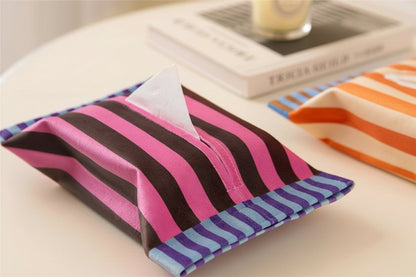 Luxury Multipurpose Tissue Box Holder – Portable Napkin and Toilet Paper Storage Organizer for Convenient Household, Bathroom and Travel Use