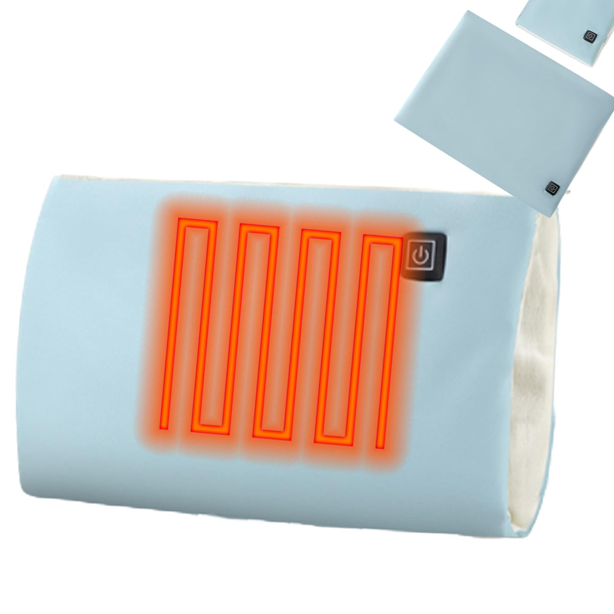 Rechargeable Electric Hot Water Bag - Portable Winter Hand Warmer Pillow with Safe Explosion Proof Heating Technology
