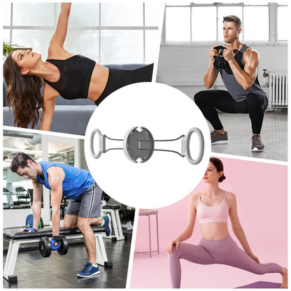 Foldable Chest Expander – Anti Slip Resistance Trainer for Arm, Chest and Shoulder Muscle Strength Development