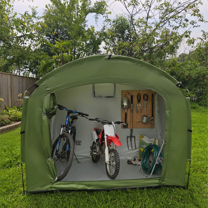 Outdoor Bike Shelter Tent – Portable Waterproof Bicycle Canopy with Thick Oxford Cloth Protection for Cycling, Travel, Hiking and Camping