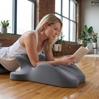 Adjustable Reading Support Pillow – Orthopedic Wedge Cushion for Bed Reading, Stomach Sleeping and Comfortable Back Support