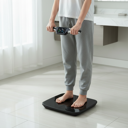 Smart WiFi Body Composition Scale – Digital BMI Analyzer with 28 Health Metrics, Muscle Mass Tracking and Mobile App Support