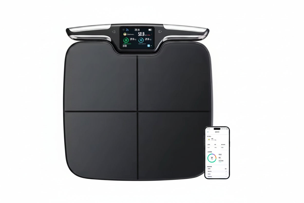 Smart WiFi Body Composition Scale – Digital BMI Analyzer with 28 Health Metrics, Muscle Mass Tracking and Mobile App Support