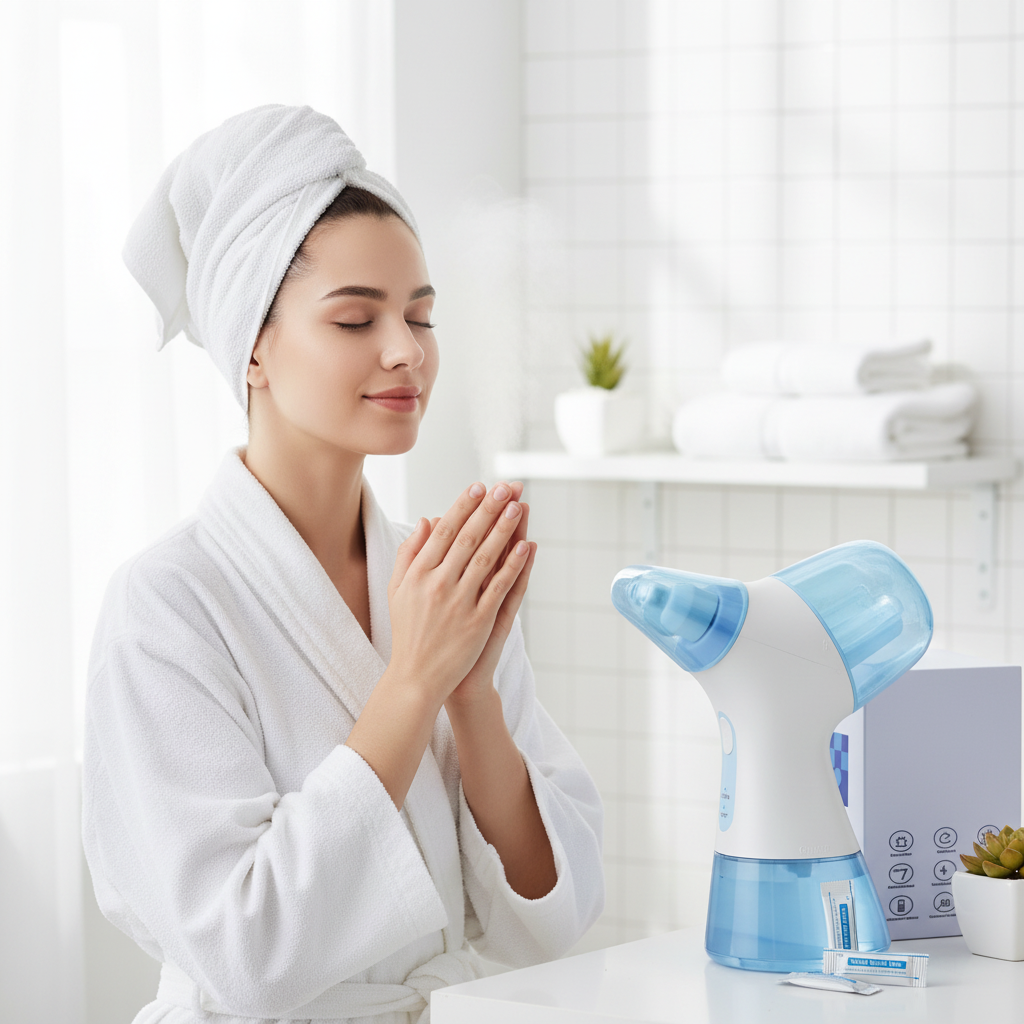 Nasal Irrigation System Sinus Rinse Machine – Electric Nose Cleaner with Water Tank for Sinus, Allergy Relief and Easy Home Nasal Care