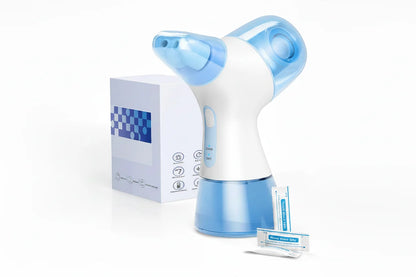 Nasal Irrigation System Sinus Rinse Machine – Electric Nose Cleaner with Water Tank for Sinus, Allergy Relief and Easy Home Nasal Care
