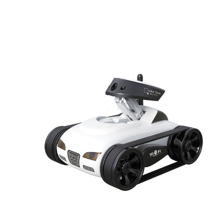 WiFi Remote Control Tank Toy – Four-Channel Tracked Camera Car with Real-Time Video Transmission for Kids Interactive Driving and Exploration