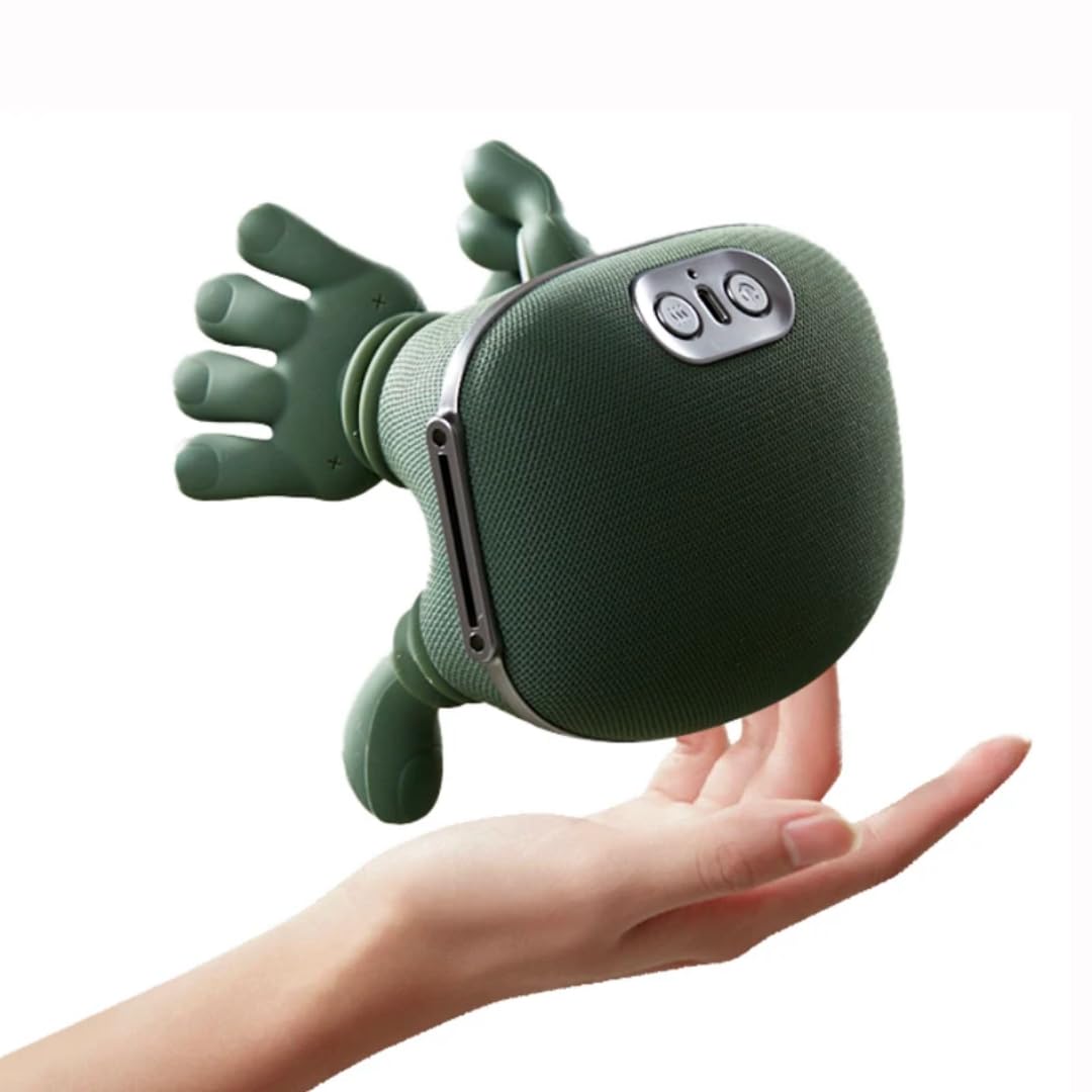 Wireless Neck Massager – 4D Real Hand Kneading Massage Device for Neck, Back Pain Relief and Muscle Relaxation