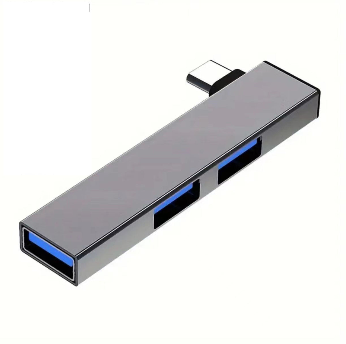 USB-C Hub Adapter – 3-Port USB 3.0 Type-C OTG Splitter for MacBook, Lenovo, Xiaomi and Other Laptops, Tablets and Computers