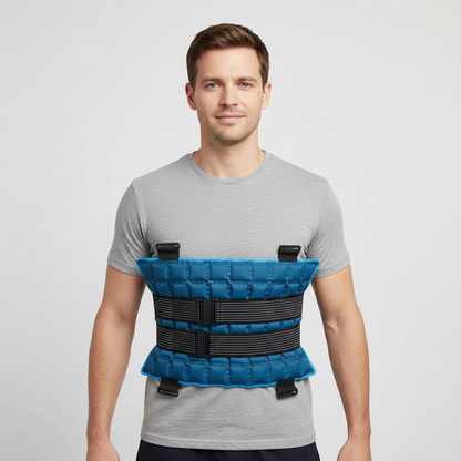 Large Reusable Hot Cold Gel Pack – Flexible Cooling and Heating Cushion for Knees, Legs, Back, Neck, Shoulders and Post-Workout Muscle Comfort