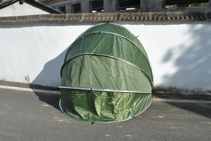 Portable Motorcycle Garage Tent – Outdoor Hanging Storage Shelter for Motorbikes, Speedway Equipment and Weather-Protected Parking, Model CZX-507