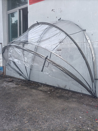 Portable Motorcycle Garage Tent – Outdoor Hanging Storage Shelter for Motorbikes, Speedway Equipment and Weather-Protected Parking, Model CZX-507