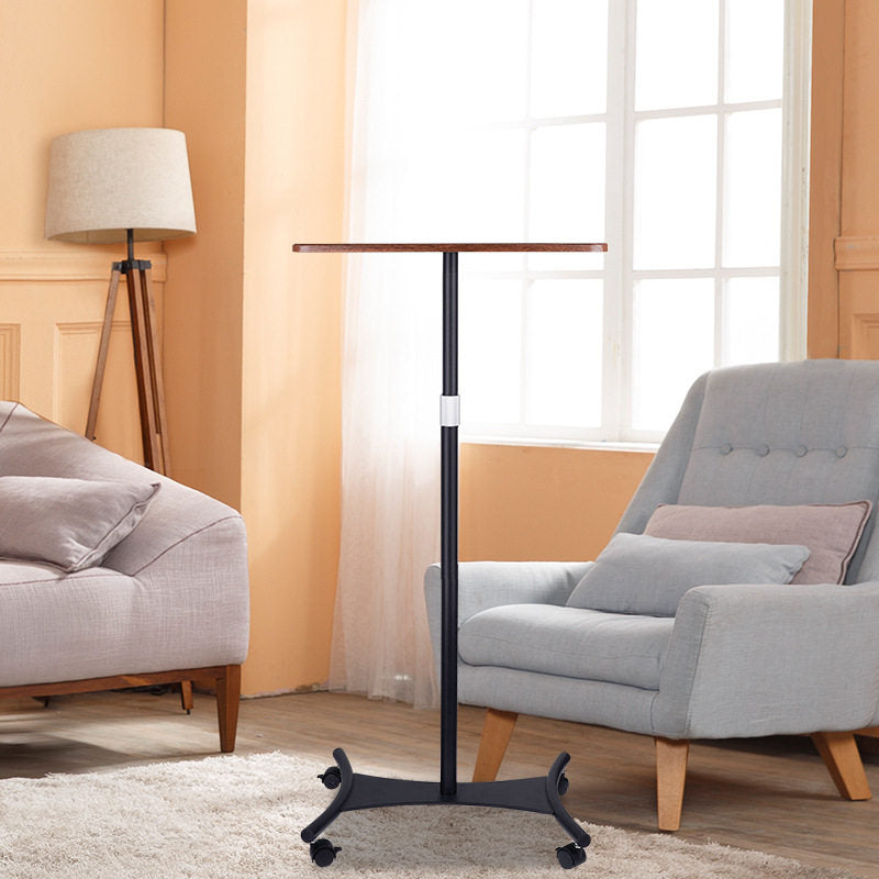 Adjustable Laptop Side Stand – Movable Height-Raising Computer Bracket for Home Office Workspaces, Vertical Storage and Ergonomic Positioning