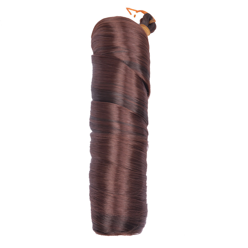 French Curls Braiding Hair Extensions – Synthetic Loose Wave Spiral Curl Hair with Ombre Color, High-Temperature Fiber and Pre-Stretched Braids