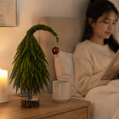 Mini Christmas Tree Decoration – Customizable PVC Desktop Tree for Indoor Parties, Office Desks and Holiday Home Decor