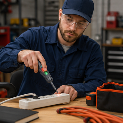 Non Contact Voltage Tester Screwdriver-Electrician Test Pen with AC Detection Safety Indicators and Professional Accuracy