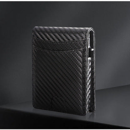 VaultGuard™ Leather RFID Pop-Up Wallet