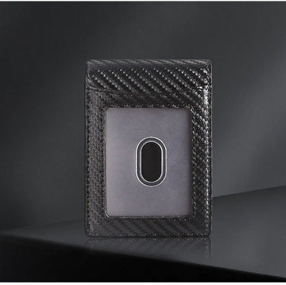 VaultGuard™ Leather RFID Pop-Up Wallet