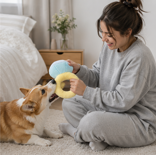 Oversized Diamond Ring Plush Toy-Funny Engagement Gift Decoration for Parties Proposals and Novelty Home Display