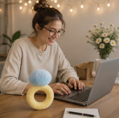 Oversized Diamond Ring Plush Toy-Funny Engagement Gift Decoration for Parties Proposals and Novelty Home Display