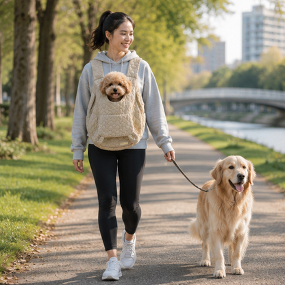 Pet Carrier Backpack - Waterproof Dog and Cat Travel Bag with Large Capacity and Comfortable Design
