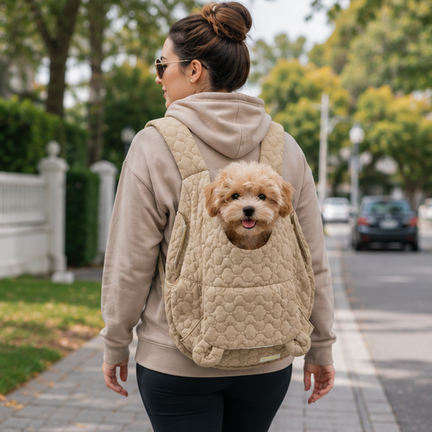 Pet Carrier Backpack - Waterproof Dog and Cat Travel Bag with Large Capacity and Comfortable Design