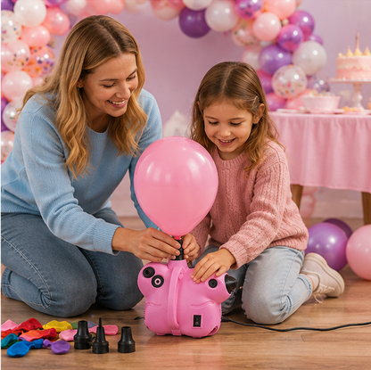 Portable Electric Balloon Pump – Dual Nozzle High Power Inflator for Party Balloons, Decorations and Event Planning