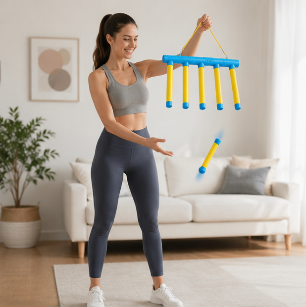 Reaction Training Stick Catch Game - Interactive Parent Child Educational Toy for Improving Reflexes, Focus and Coordination Skills