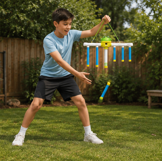 Reaction Training Stick Catch Game - Interactive Parent Child Educational Toy for Improving Reflexes, Focus and Coordination Skills