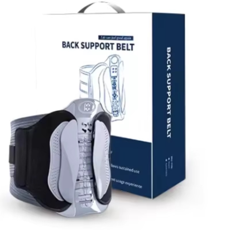 Lumbar Support Belt – Adjustable Elastic Lower Back Brace for Spinal Support, Back Pain Relief, Posture Improvement and Everyday Comfort