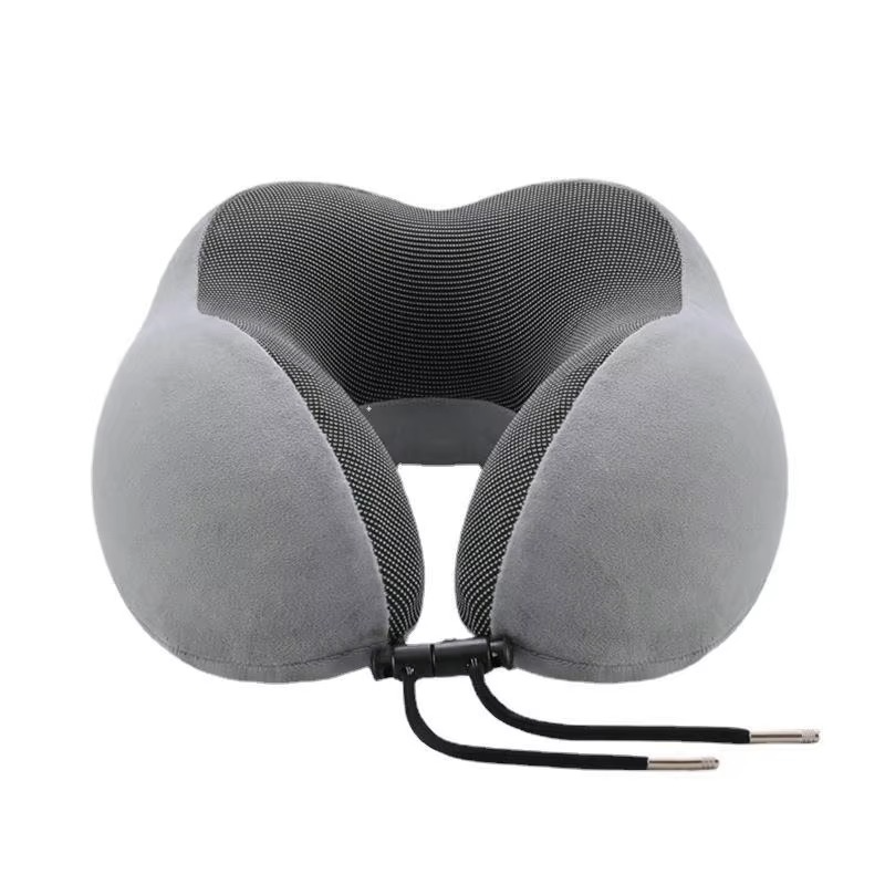 U-Shaped Memory Foam Neck Pillow – Soft Ergonomic Travel Pillow with Cervical Support for Airplanes, Sleeping, Relaxation and Neck Comfort