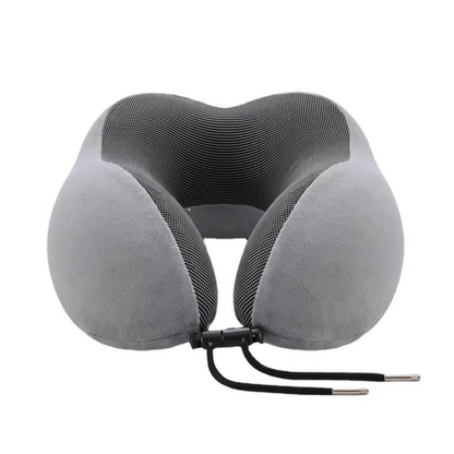U-Shaped Memory Foam Neck Pillow – Soft Ergonomic Travel Pillow with Cervical Support for Airplanes, Sleeping, Relaxation and Neck Comfort