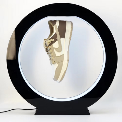 Magnetic Levitation Display Stand – 360° Floating Rotating Acrylic Display Rack for Shoes, Wine Bottles, Collectibles and Eye-Catching Product Showcases