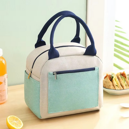 Portable Insulated Lunch Bag – Large Capacity Thermal Lunch Tote with Leak-Resistant Design for Work, School, Picnic, Travel and Food Storage
